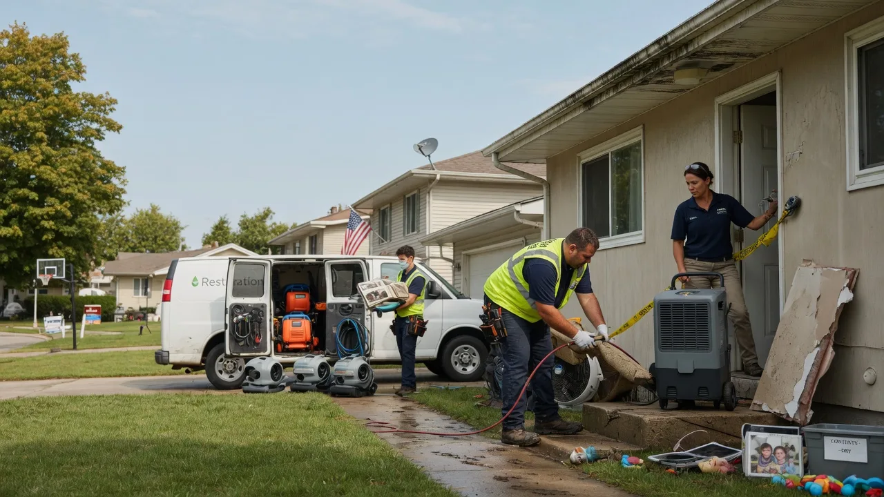 Water Damage Restoration in Mankato, MN near me